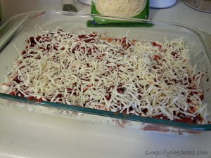 Momma B's Lasagna Layer 3