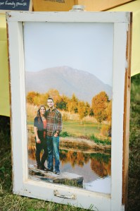 DIY Window Pane with blown up photo