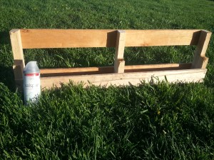 DIY Pallet Flower Boxes :: simplifythechaos.com