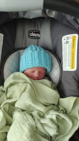 LJ Carseat Going Home