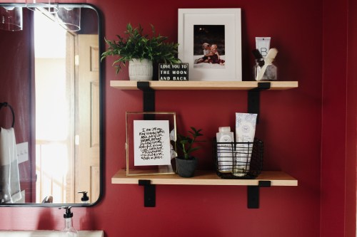 A Moody Bathroom for Kids