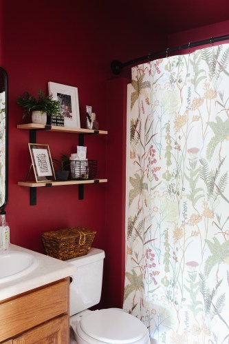 A Moody Bathroom Renovation