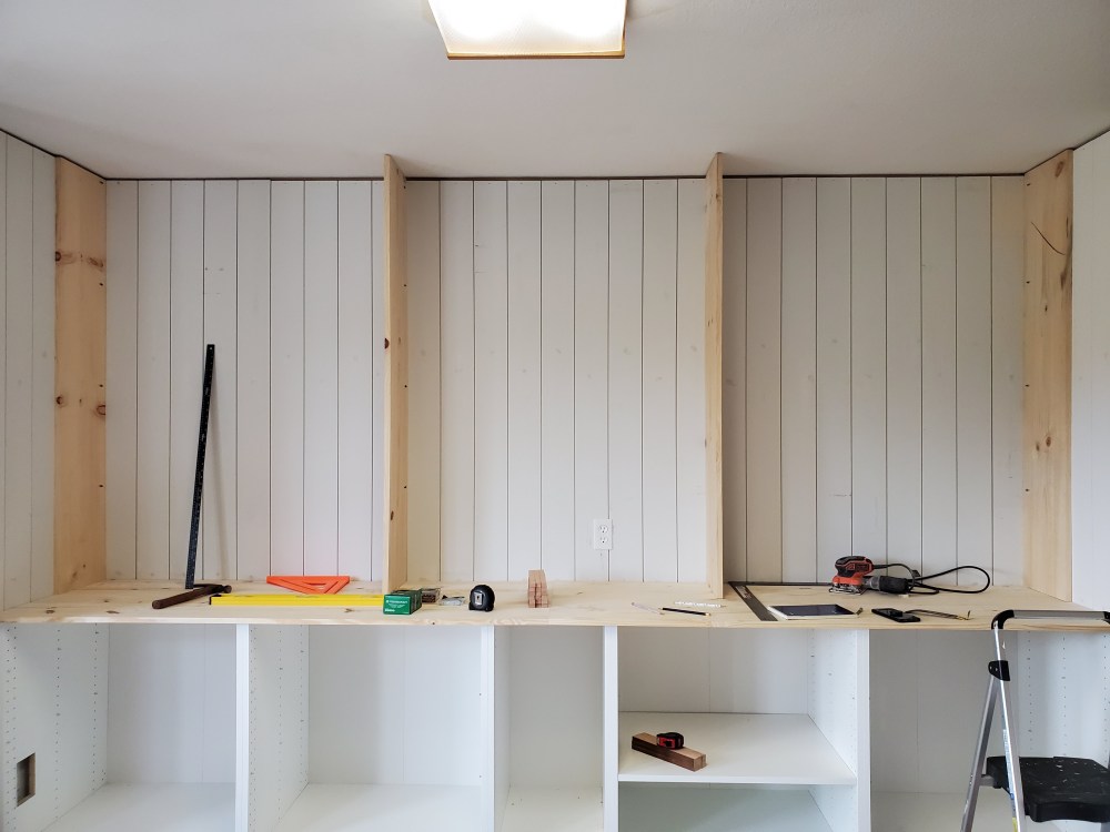 One Room Challenge Week Two: Our DIY Built-ins! – simplify the chaos